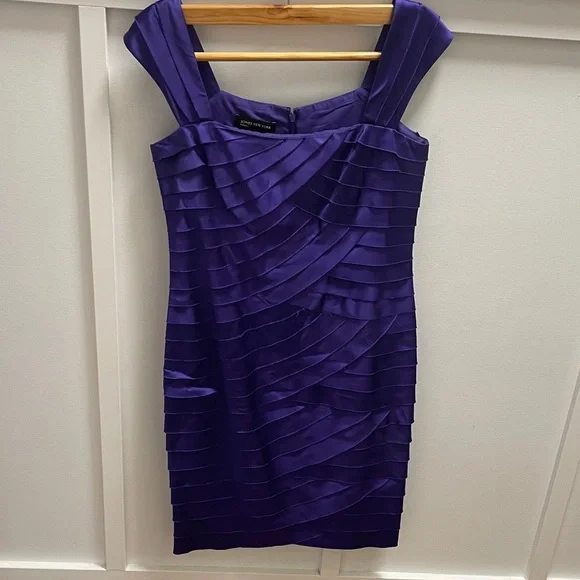 jones new york dress purple Business casual, Jones New York dress with vibrant